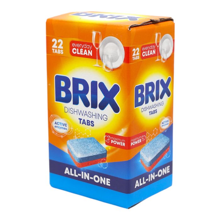 Brix All in 1 Таблетки для посудомийних машин 22 шт